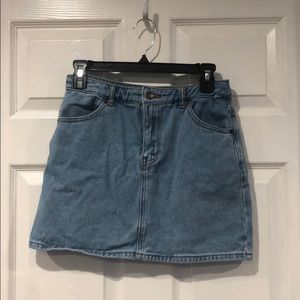 Denim skirt